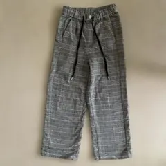 ピンクラテ　長パンツ　S 裏起毛　チェック柄