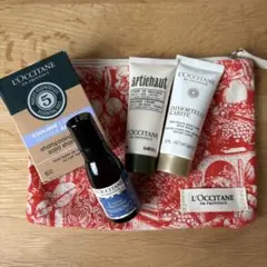 L'OCCITANE トライアルセット　ポーチ付き