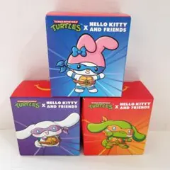 Sanrio×TMNT] マクドナルド ハッピーミール ミニフィギュアセット