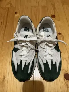 New Balance ランニングシューズ ホワイト/グリーン