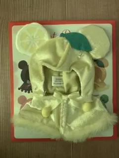 ディズニーストア　シークレットポンチョ　フルーツ　黄色