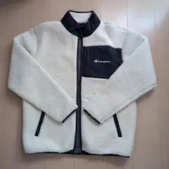 ★即決値下げ歓迎★　Champion フリースジャケット クリーム色