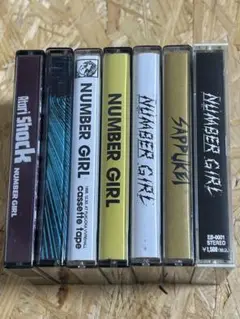 NUMBER GIRL 未開封カセットテープ 記録シリーズ 2001 ライブ Amazon.co.jp: 記録映像 LIVE 1999-2002 [DVD] : NUMBER GIRL: DVD