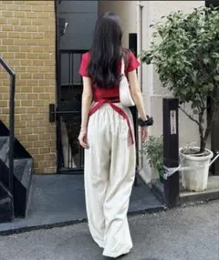 バックリボンコンパクトTシャツのサムネイル