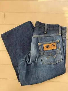 久*郎様 ラングラー　ストレートジーンズ　パッチ破損