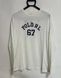 ポロラルフローレン 長袖カットソー ホワイト ボーイズ170cm