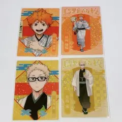 ハイキュー　レッツゴーキョート　トレーディングカード　月島　日向