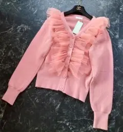 ロディスポット♡未使用♡ラッフルチュール　ニットカーディガン♡スナイデル♡のサムネイル