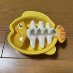 灰皿　レトロ　未使用品　魚　黄色のサムネイル