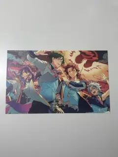 あんスタ 展示会 ポストカード 特典 紅月 鬼龍紅郎 蓮巳敬人 神崎颯馬 滝維吹