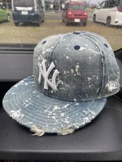 NEW ERA 59FIFTY DAMEGED DENIM