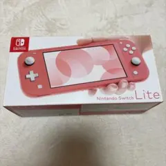 Nintendo Switch Lite コーラルピンク
