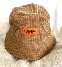 未使用品★UNIVERSAL OVERALL★コーデュロイ バケットハット