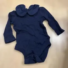 GAP ベビー 長袖ロンパース ネイビー