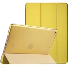ProCase iPad 9/8/7 ケース イエロー(アンティークモス)