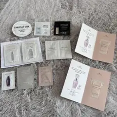 ディオール　デコルテ　ジルスチュアート　THREE サンプル