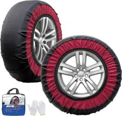 非金属 タイヤチェーン 軽自動車 スノーチェーン 簡単装着規制対応 冬の雪对策