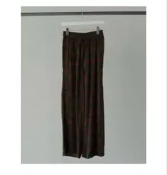アンヌーク　anuke Geometric Satin Pants