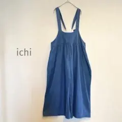 最終お値下げ　美品　ichi デニム　サロペット　イチ
