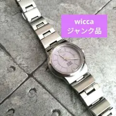 【ジャンク品】シチズンwicca レディース　ソーラー時計 腕時計