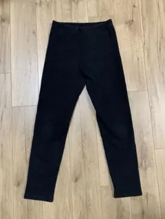 裏起毛レギンスストレッチパンツ 黒 スキニー 防寒 暖かいパンツ