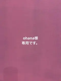 ohana様 リクエスト 2点 まとめ商品