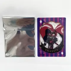 ハズビンホテルポップアップ　ヴェルベッド　クリアトランプカード