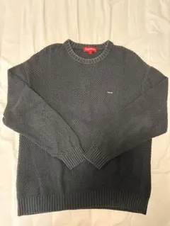 Supreme クルーネック ニット セーター ブラック サイズLのサムネイル