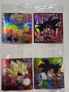 ドラゴンボール シールウエハース激突の戦士　第13弾レア4枚セット+選べるN、R