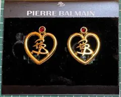 PIERRE BALMAIN ハート型イヤリング