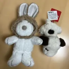 SNOOPYのぬいぐるみ 2点セット