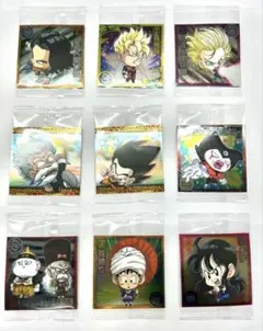 ドラゴンボール　超戦士シールウエハース超 勝利への執念 第12弾　シール9枚