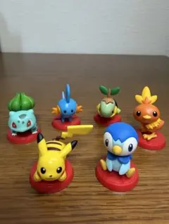 チョコエッグ　ポケットモンスター旅立ちの３匹　6体