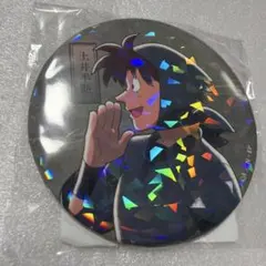 忍たま乱太郎 土井半助 ホログラム缶バッジ みんなで歩むの段 75mm