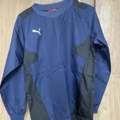 PUMA ピステ・ウィンドブレーカー Mサイズ ネイビー/ブラック子供150