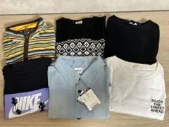 キッズ まとめ売り 150cm 6点セット スウェット Tシャツ 男の子