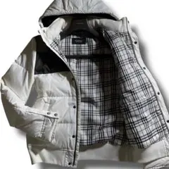 ①BURBERRY ブラックレーベル ノバチェック ダウンジャケット