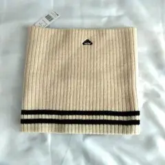 ネックウオーマー　ROXY リブ　 新品未使用