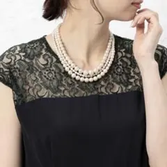 ◼︎新品タグ付◼︎green label reluxing / パールネックレス