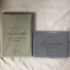◆ゼクシィ　JILL STUART　付録2点セット❤︎ エコバッグ&スクエアポーチのサムネイル