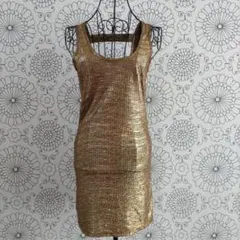 MURUA ゴールド ワンピース 美品