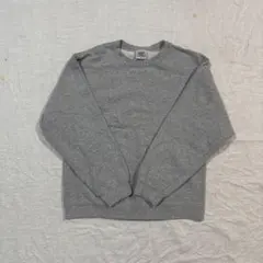 90's PLUMA ソリッド スウェット グレー 無地 トレーナー 古着