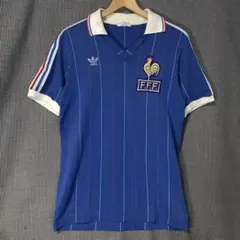 80s アディダス adidas フランス代表 84 Home ユニフォーム - メルカリ