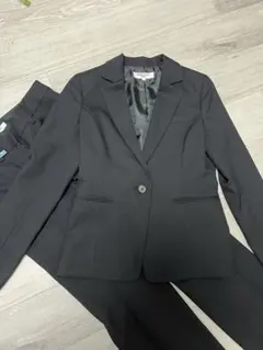 お値下げ中　ジャケット　黒　ストライプ　L