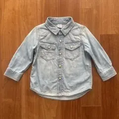 babyGap 90サイズ　長袖 シャツ　ウエスタン　デニム