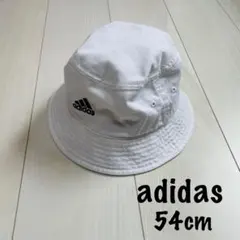 adidas バケットハット ホワイト 54cm