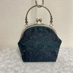 ハンドメイドがま口バッグ