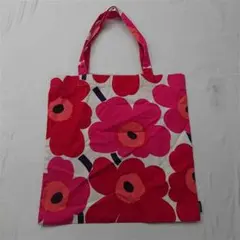 ■マリメッコ marimekko コットン トートバッグ ピンク系 レディース