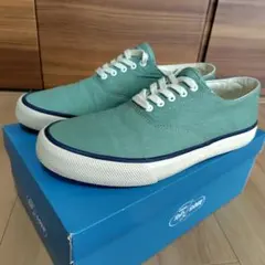 【SPERRY TOP-SIDER CLOUD 】トップサイダー くすみグリーン