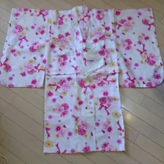 花柄浴衣 130サイズ